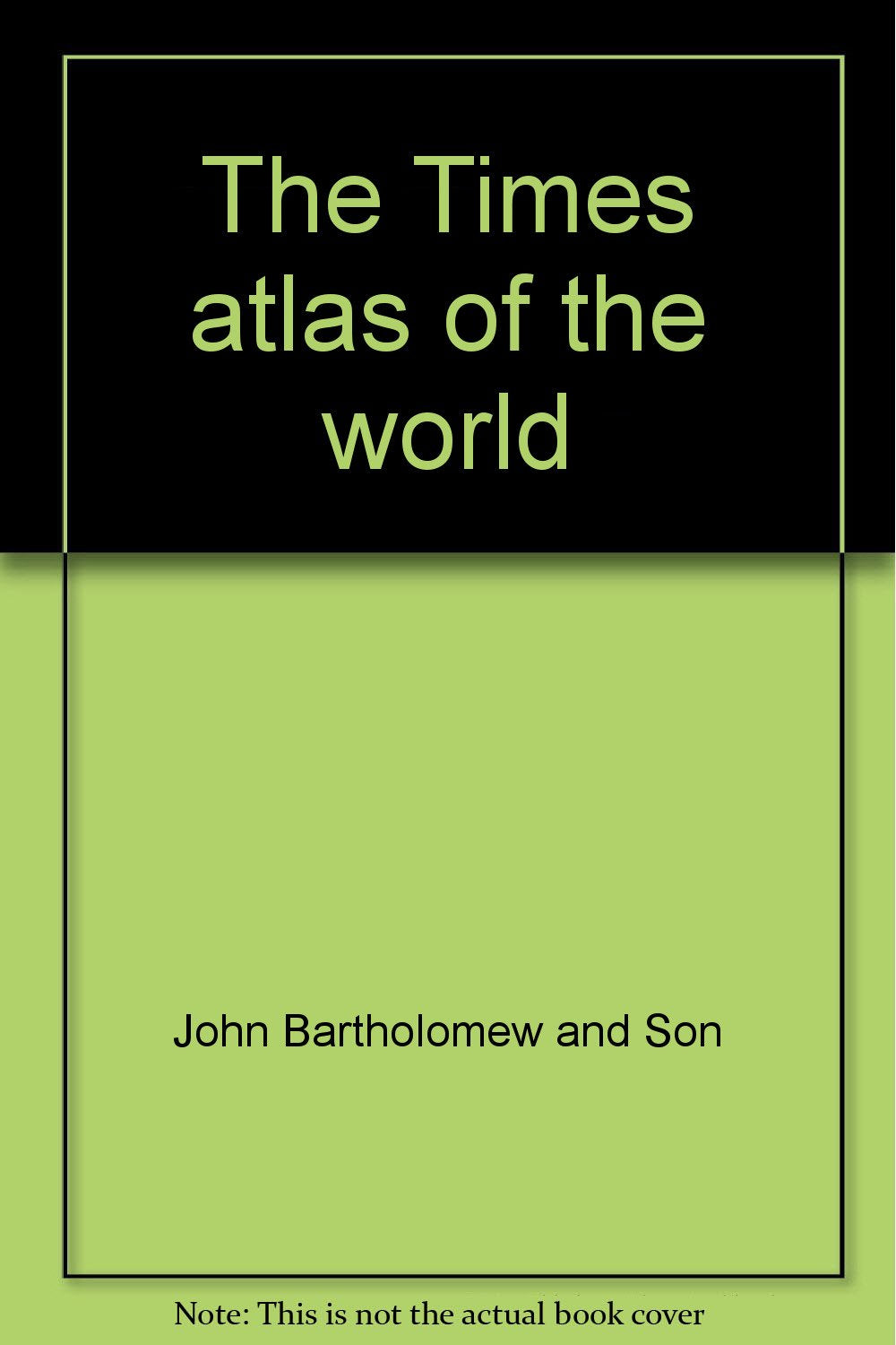 The Times atlas of the world Books