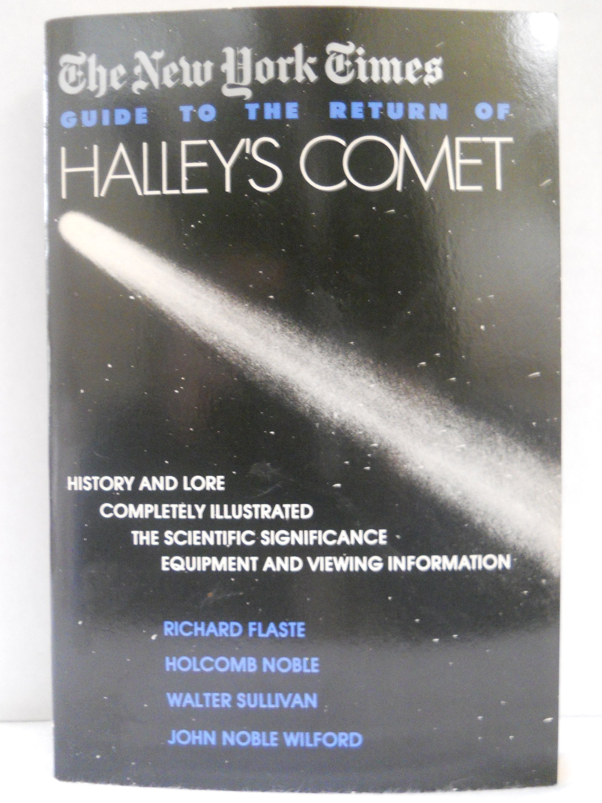 The New York times guide to the return of Halley's comet Business & Technology