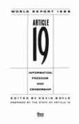 Article 19 World Report 1988: Information, Freedom and Censorship Politics & History