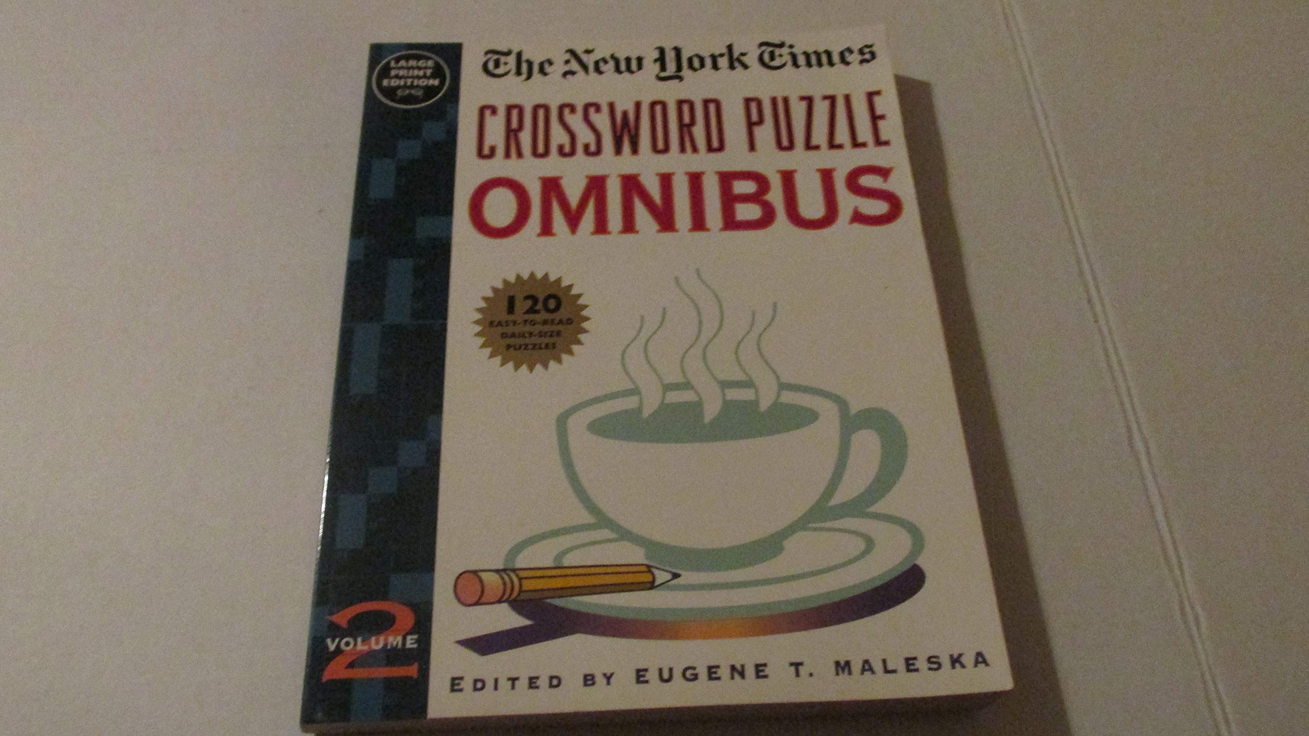 The New York Times Large Print Crossword Puzzle Omnibus Leisure & Fun
