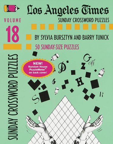 Los Angeles Times Sunday Crossword Puzzles Leisure & Fun