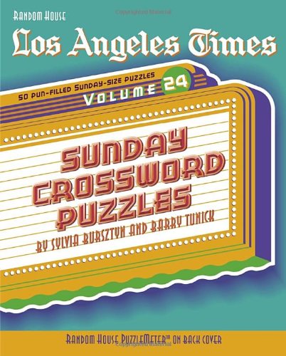 Los Angeles Times Sunday Crossword Puzzles Leisure & Fun