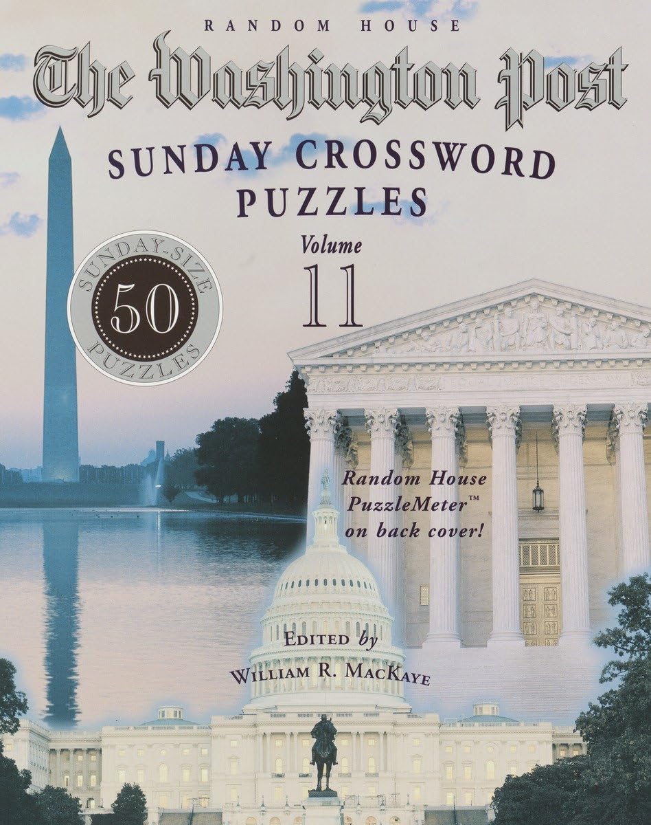 The Washington Post Sunday Crossword Puzzles, Volume 11 Leisure & Fun