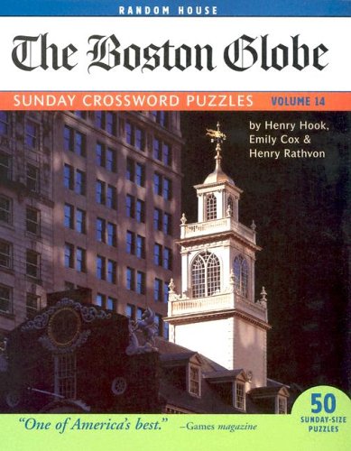 The Boston Globe Sunday Crossword Puzzles, Volume 14 Contemporary literature