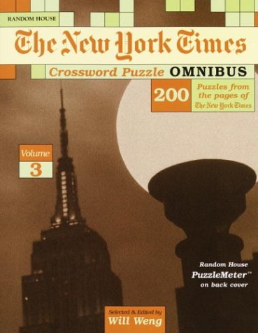 New York Times Crossword Puzzle Omnibus Leisure & Fun