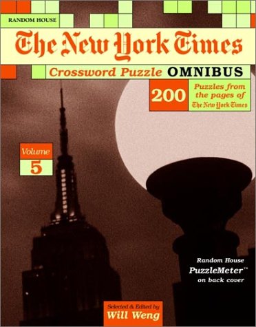 New York Times Crossword Puzzle Omnibus Leisure & Fun