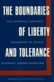The Boundaries of Liberty and Tolerance: The Struggle Against Kahanism in Israel Social Sciences