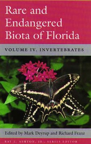 Rare and Endangered Biota of Florida: Vol. IV. Invertebrates Mathematics