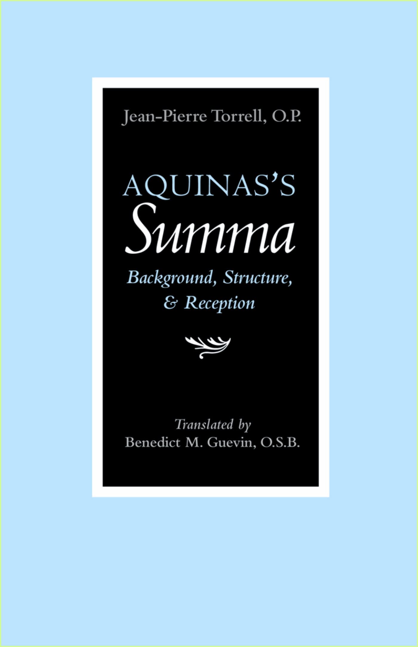 Aquinas's Summa Philosophy Books