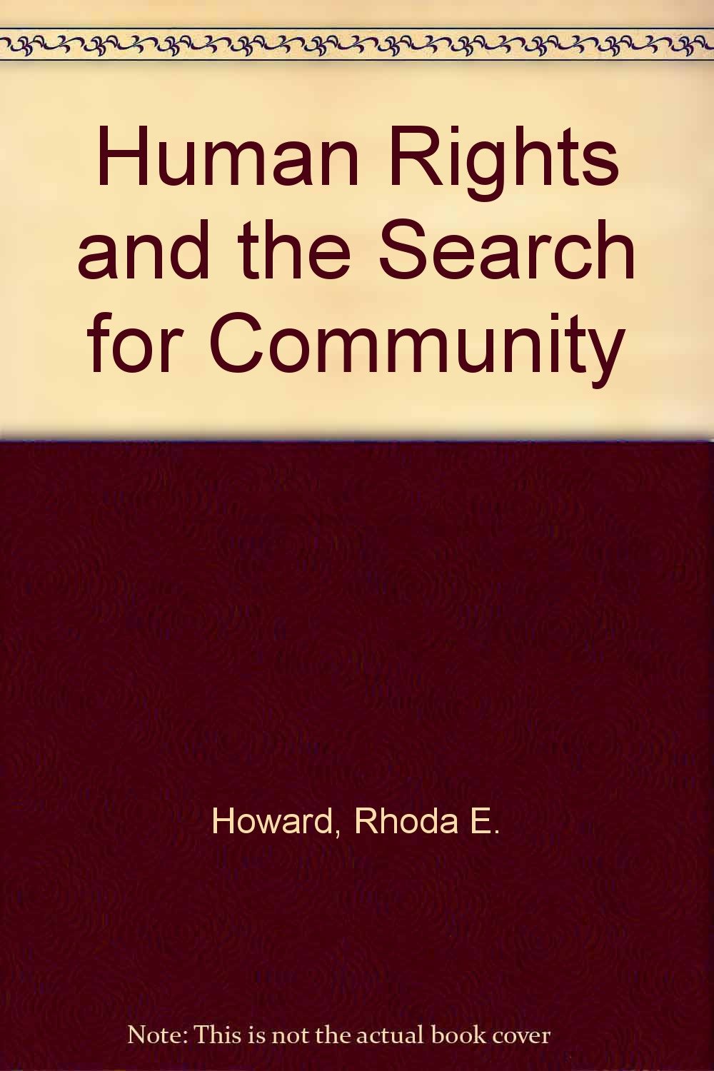 Human Rights And The Search For Community Law