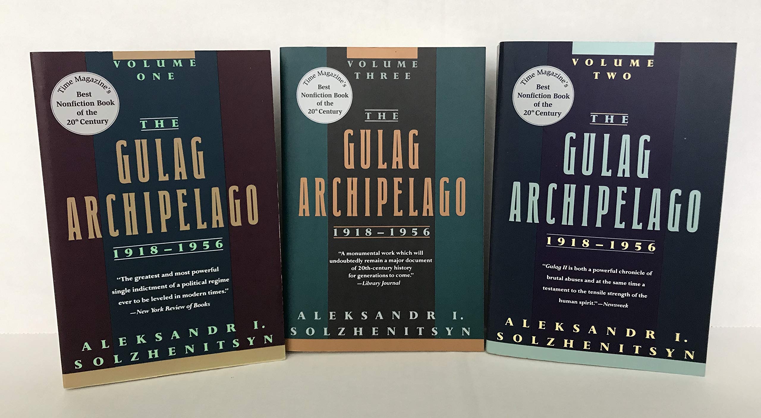 The Gulag Archipelago, 1918-1956: Three Volume Set Politics & History
