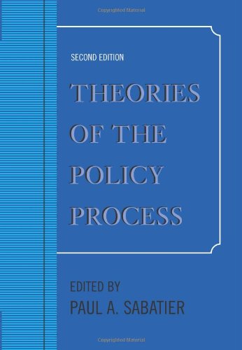 Theories of the Policy Process, Second Edition Books