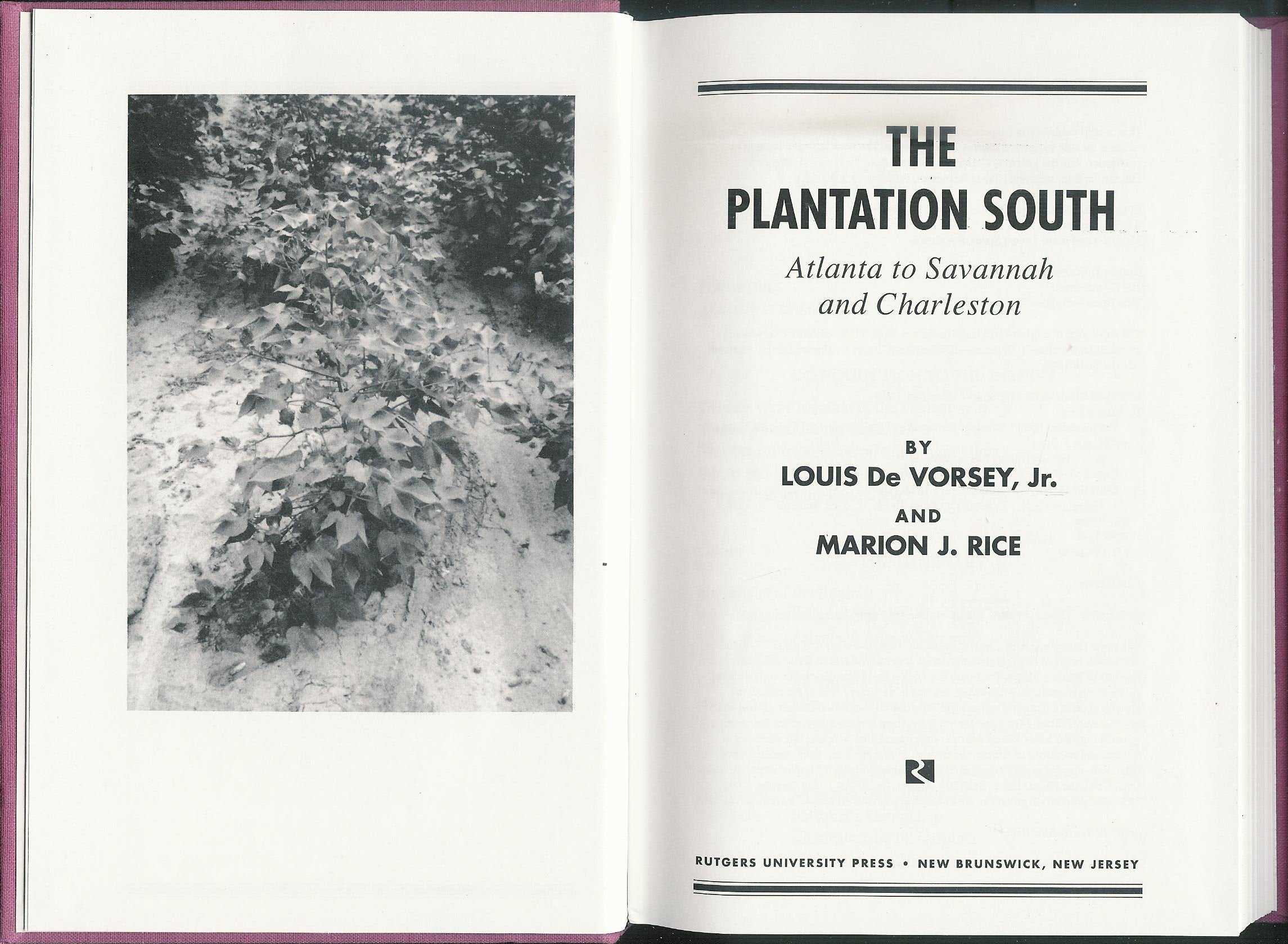 The Plantation South: Atlanta to Savannah and Charleston (Touring North America) Geology & Geography
