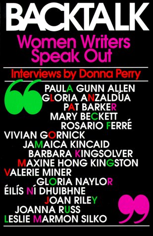 Backtalk: Women Writers Speak Out Social Sciences