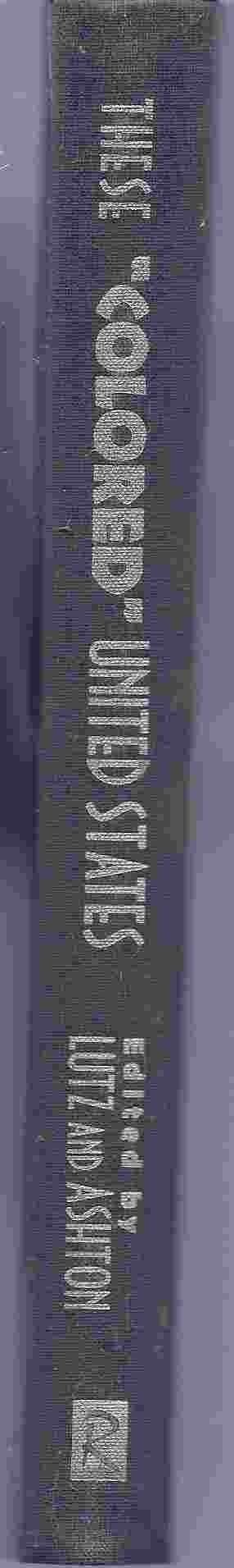 These "Colored" United States: African American Essays from the 1920s Books