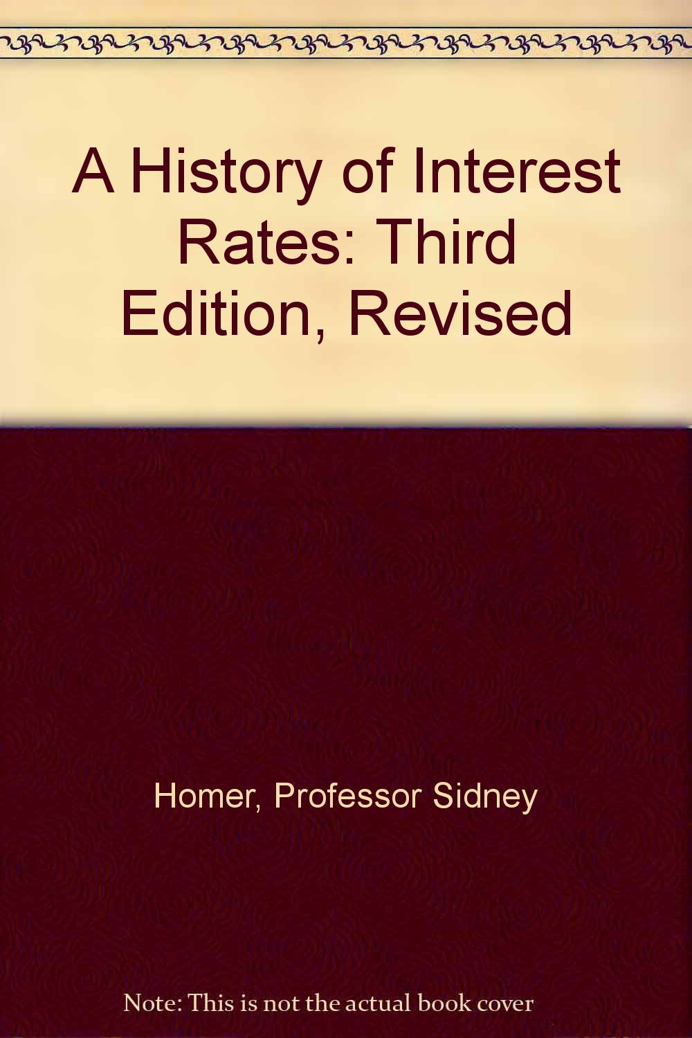 A History of Interest Rates Business & Technology