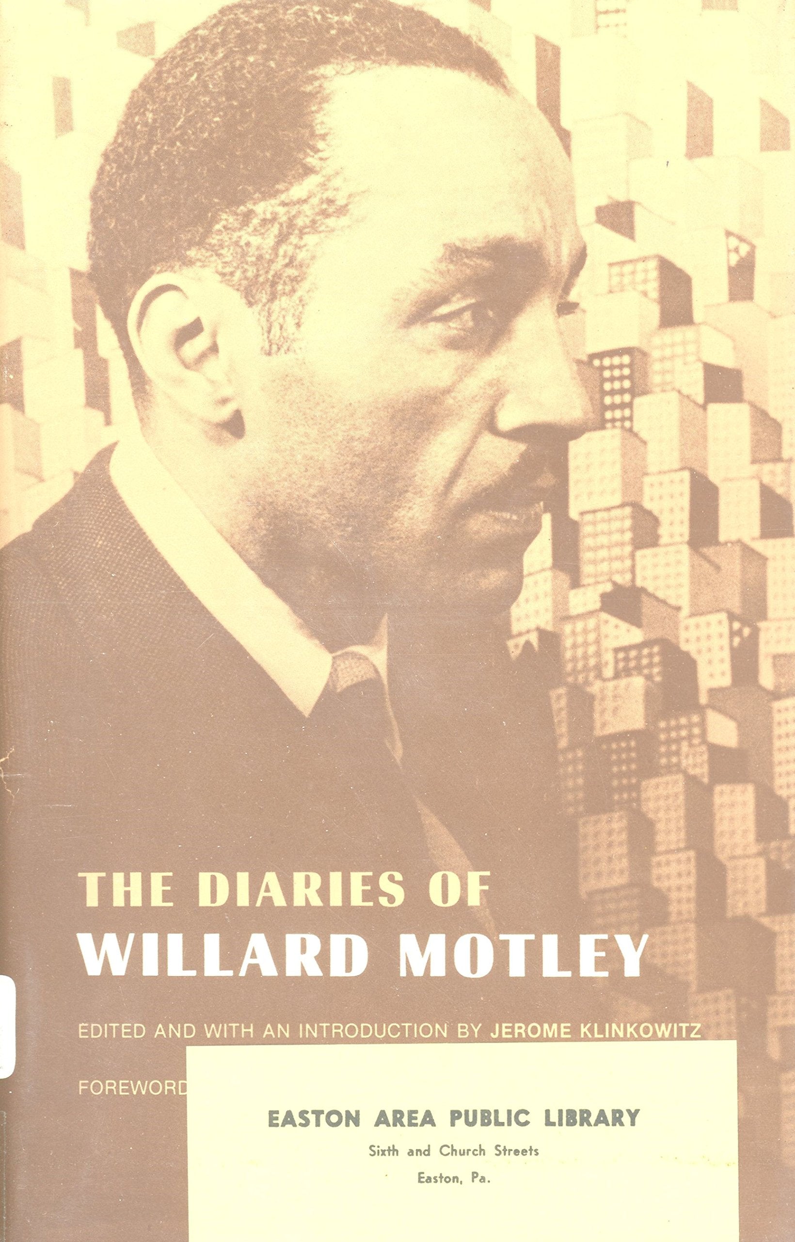 The Diaries of Willard Motley Contemporary literature