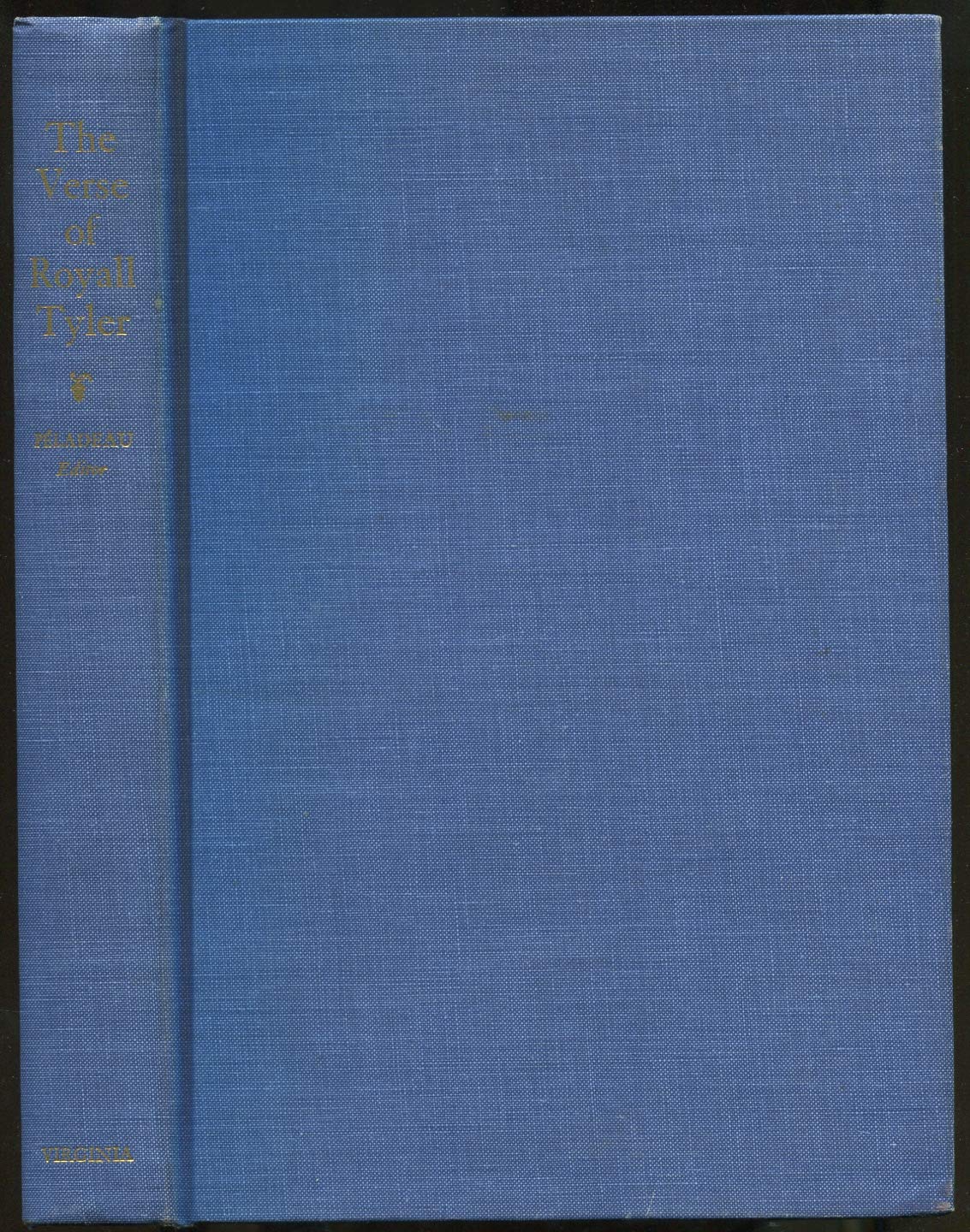 The Verse of Royall Tyler Contemporary literature
