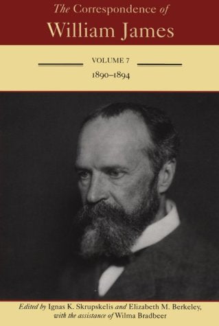 The Correspondence of William James: 1890-1894 (7) Philosophy