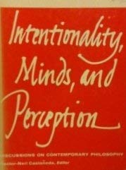 Product Image: Intentionality, Minds, and Perception: Discussions on Contemporary Philosophy. An Symposium