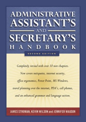 Administrative Assistant's and Secretary's Handbook book