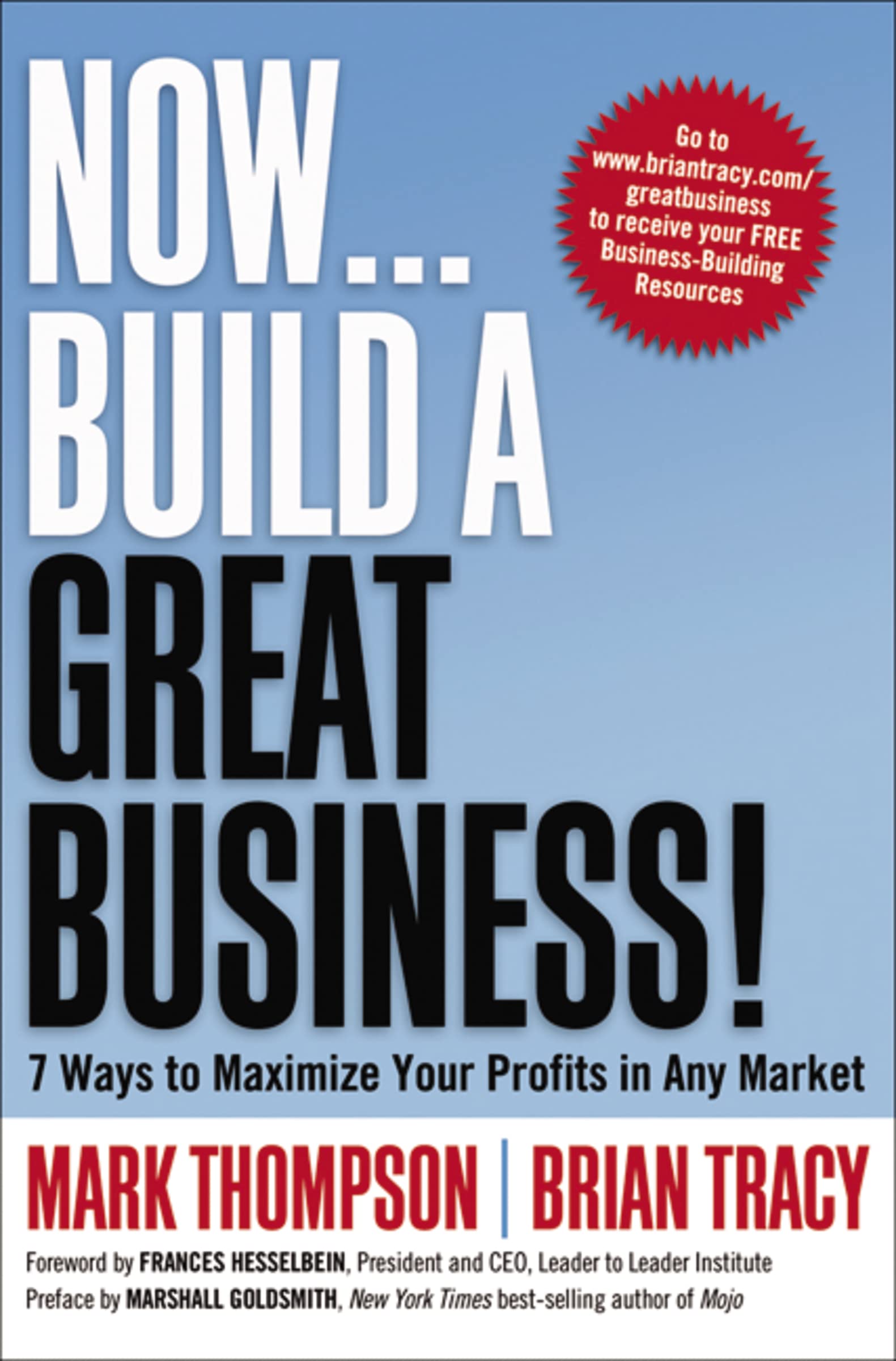 Now, Build a Great Business!: 7 Ways to Maximize Your Profits in Any Market Law