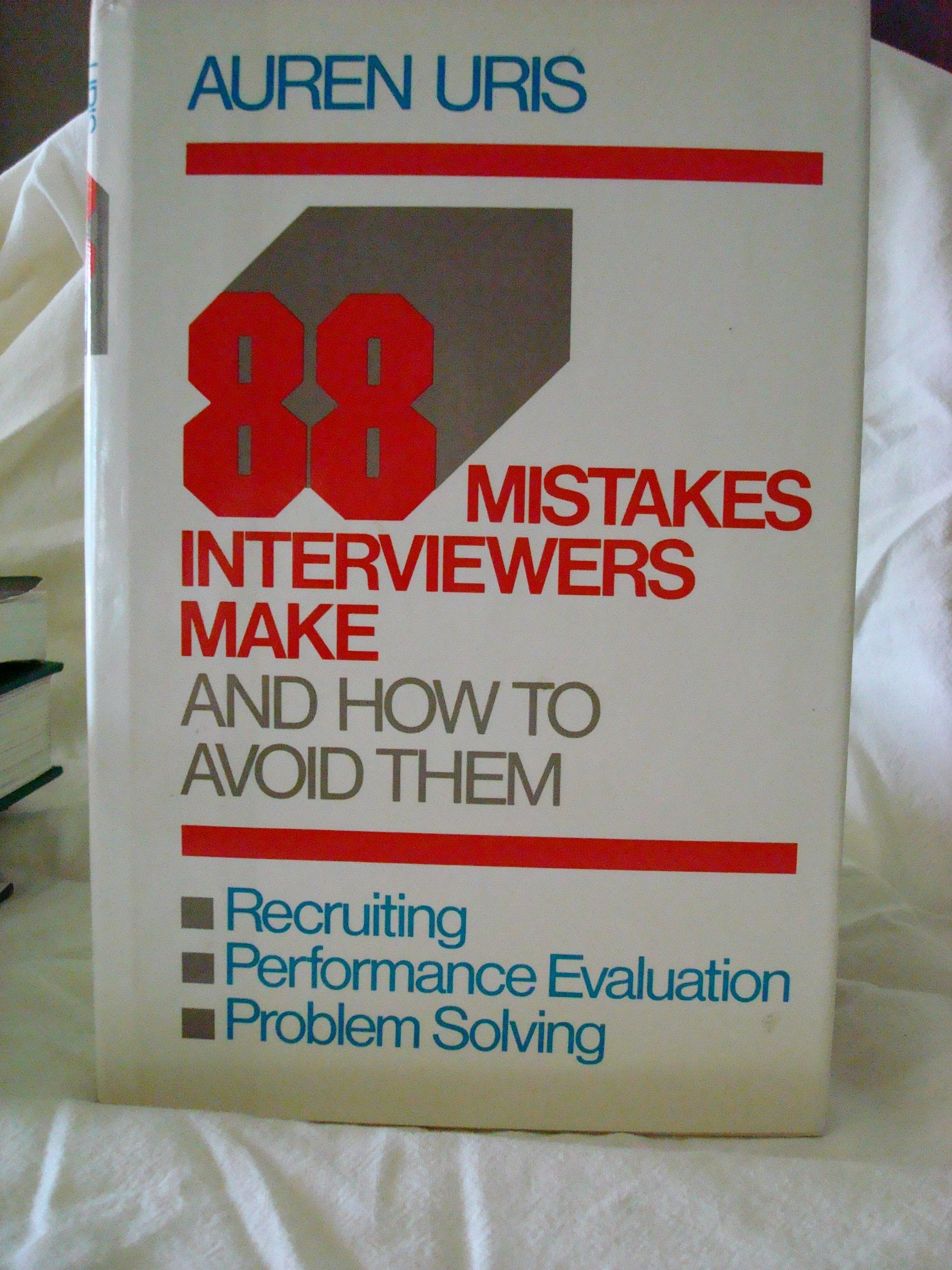 Product Image: 88 Mistakes Interviewers Make... and How to Avoid Them