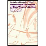 Moving Beyond Boundaries: International Dimensions of Black Women's Writing Books