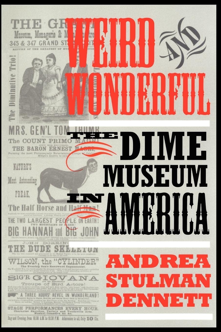Weird & Wonderful: The Dime Museum in America book