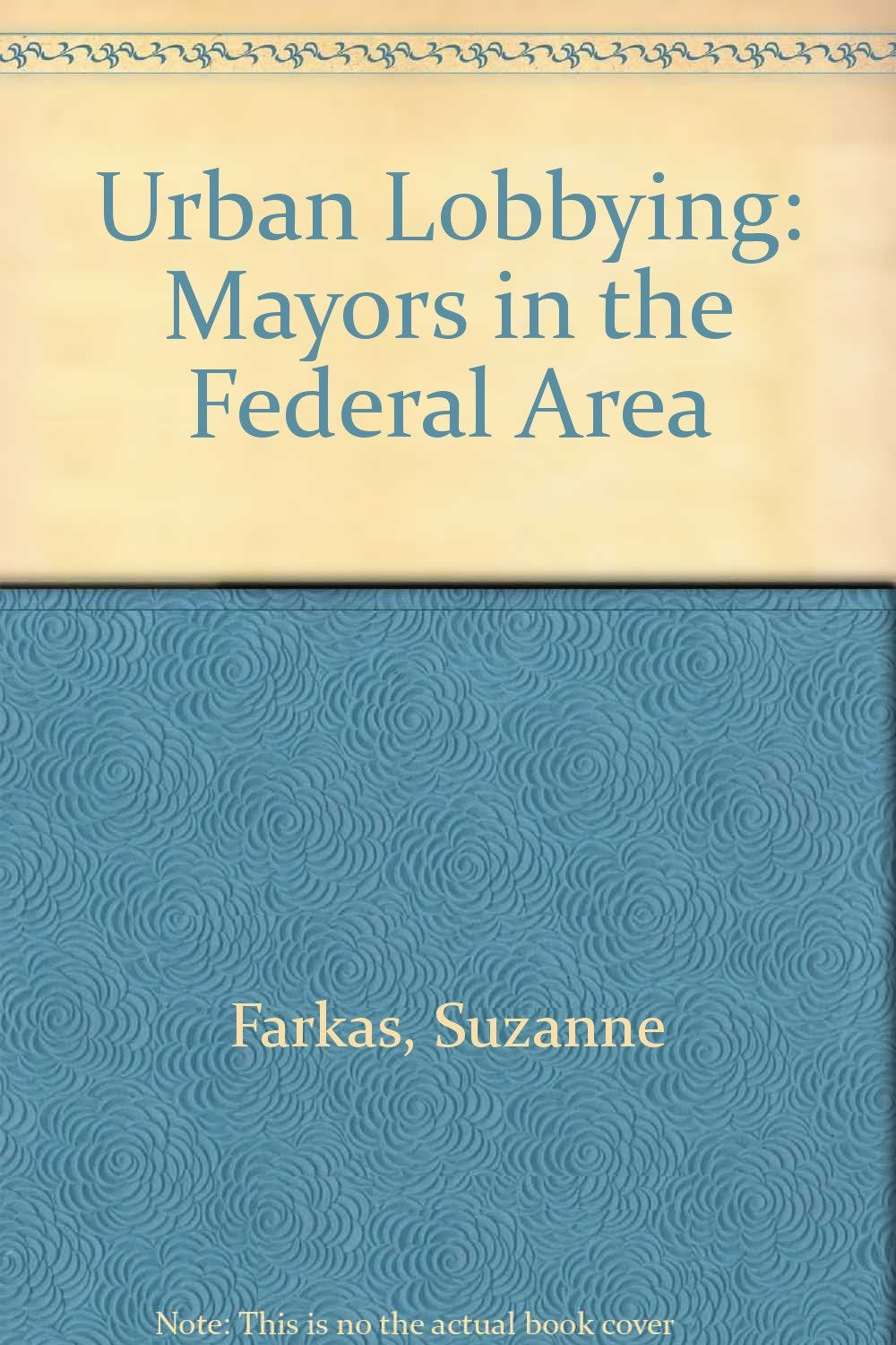 Urban Lobbying: Mayors in the Federal Area Social Sciences