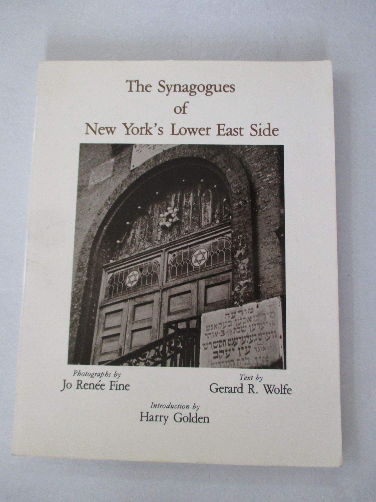 The Synagogues of New York's Lower East Side Books