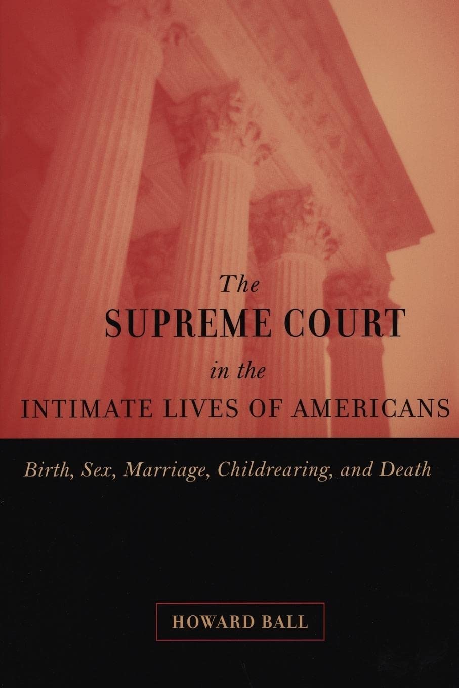 The Supreme Court in the Intimate Lives of Americans: Birth, Sex, Marriage, Childrearing, and Death Law