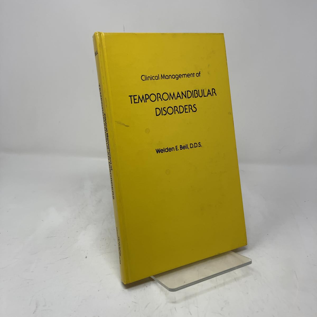 Clinical Management of Temporomandibular Disorders Books