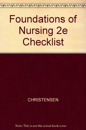 Skills Perforormance Checklist to Foundations of Nursing Medicine