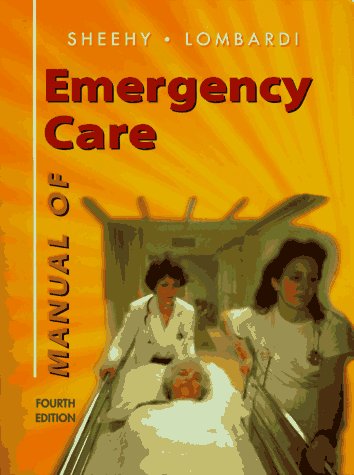 Mosby's Manual of Emergency Care book