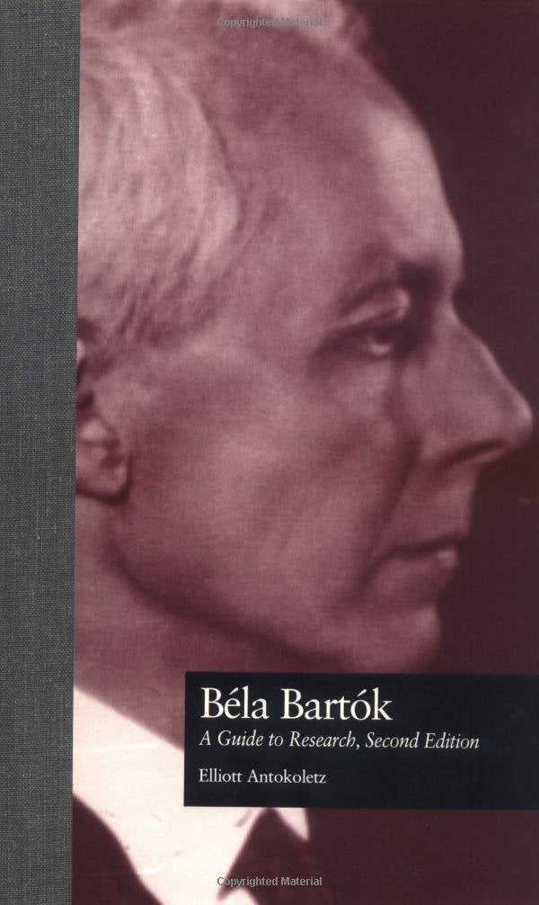 Bela Bartok: A Guide to Research (Composer Resource Manuals) Art & Literature