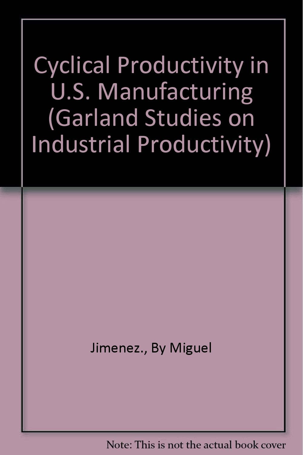 Cyclical Productivity in U.S. Manufacturing (Garland Studies on Industrial Productivity) Business, Finance & Career