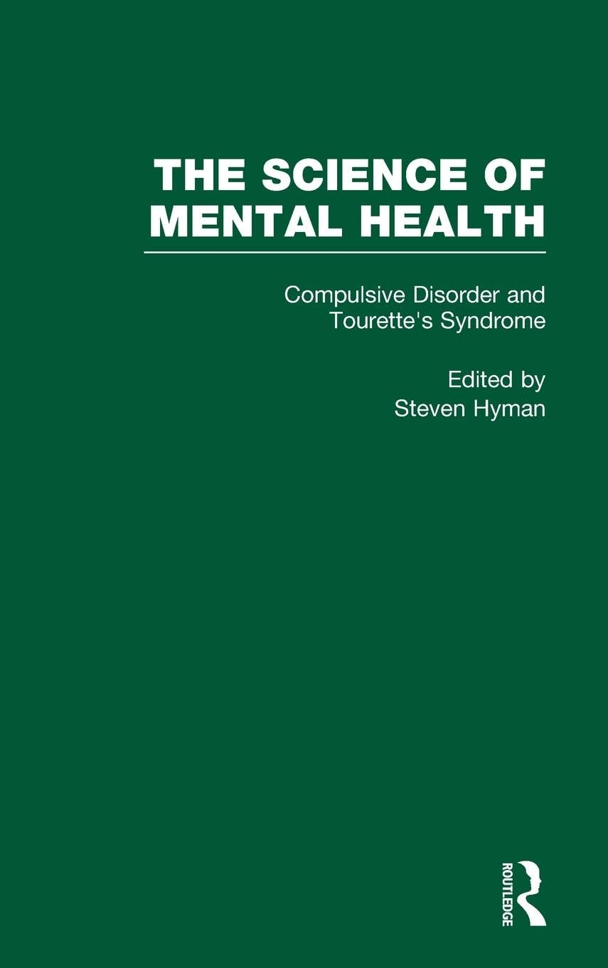 Obsessive-Compulsive Disorder and Tourette's Syndrome Medicine