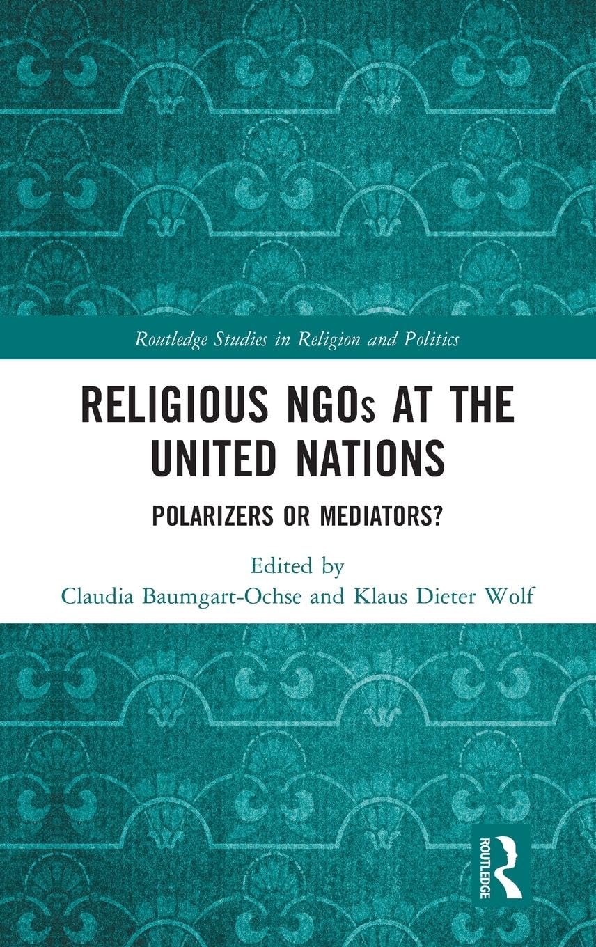 Religious NGOs at the United Nations Law
