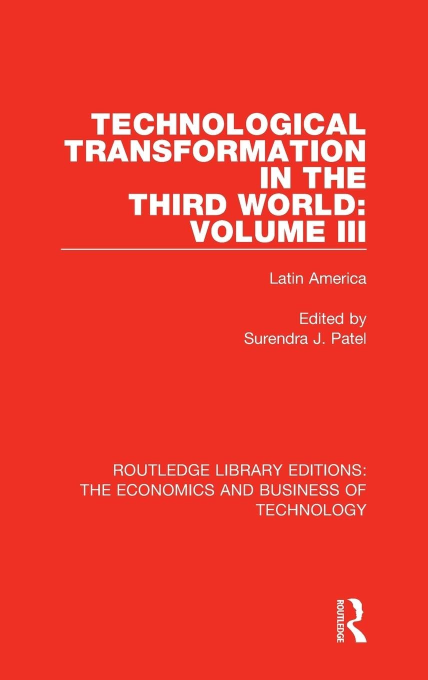Product Image: Technological Transformation in the Third World