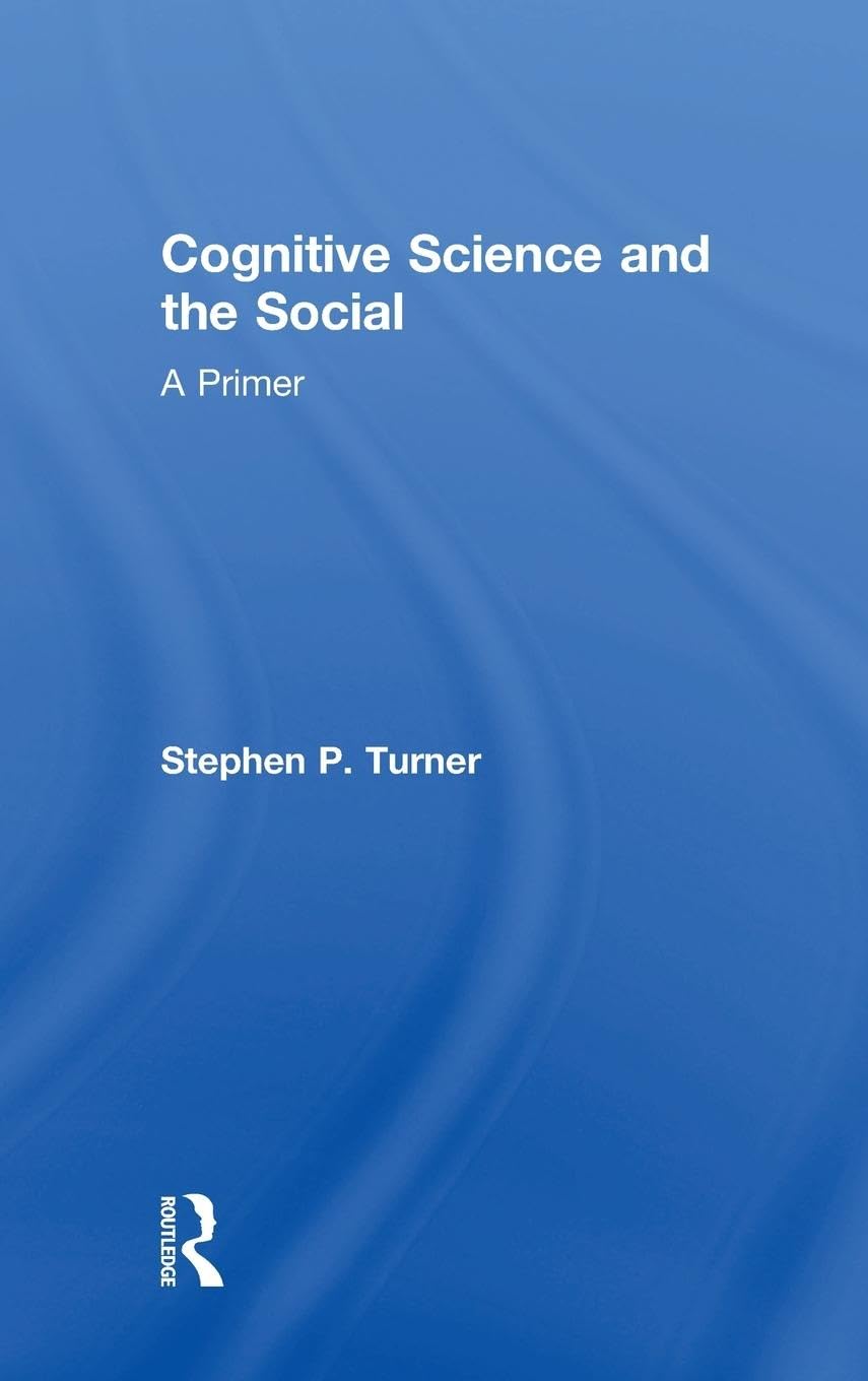 Product Image: Cognitive Science and the Social