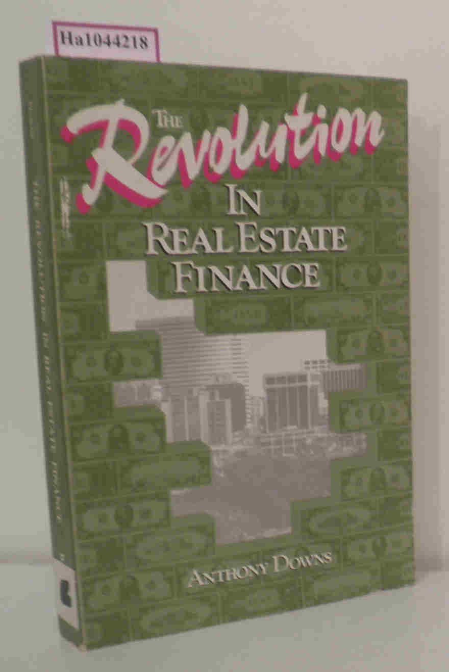 The Revolution in Real Estate Finance Business & Technology