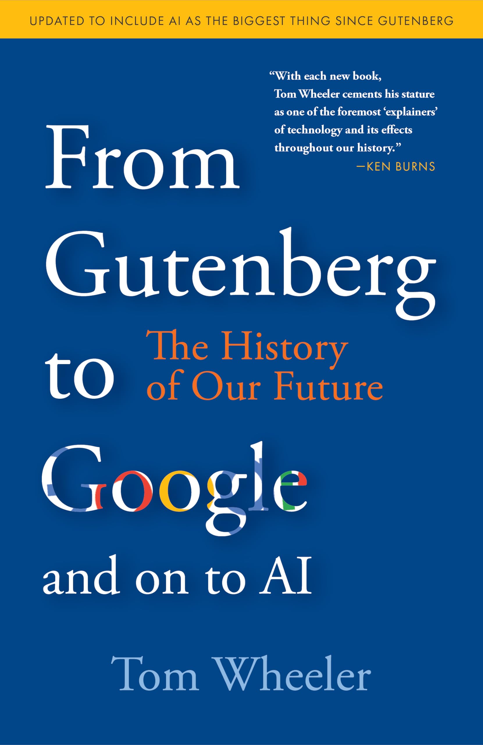 From Gutenberg to Google and on to AI Computer Science