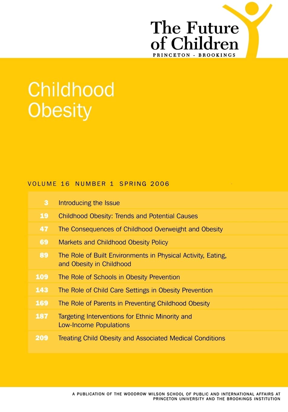 FUTURE OF CHILDREN SPRING 2006 Medicine
