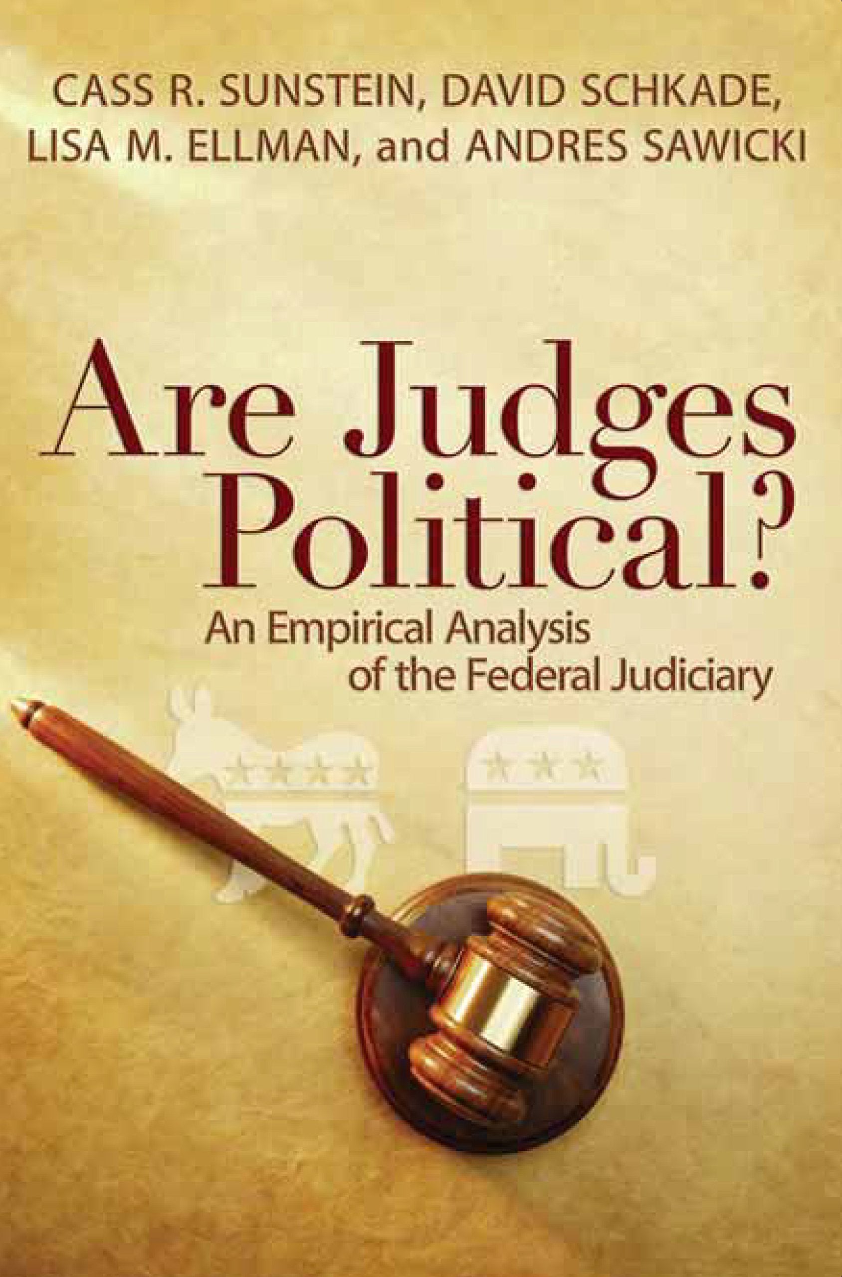 Are Judges Political?: An Empirical Analysis of the Federal Judiciary Law