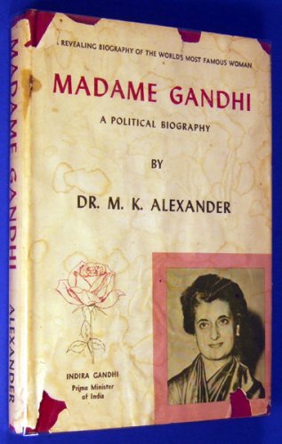 Madame Gandhi;: A political biography, Books