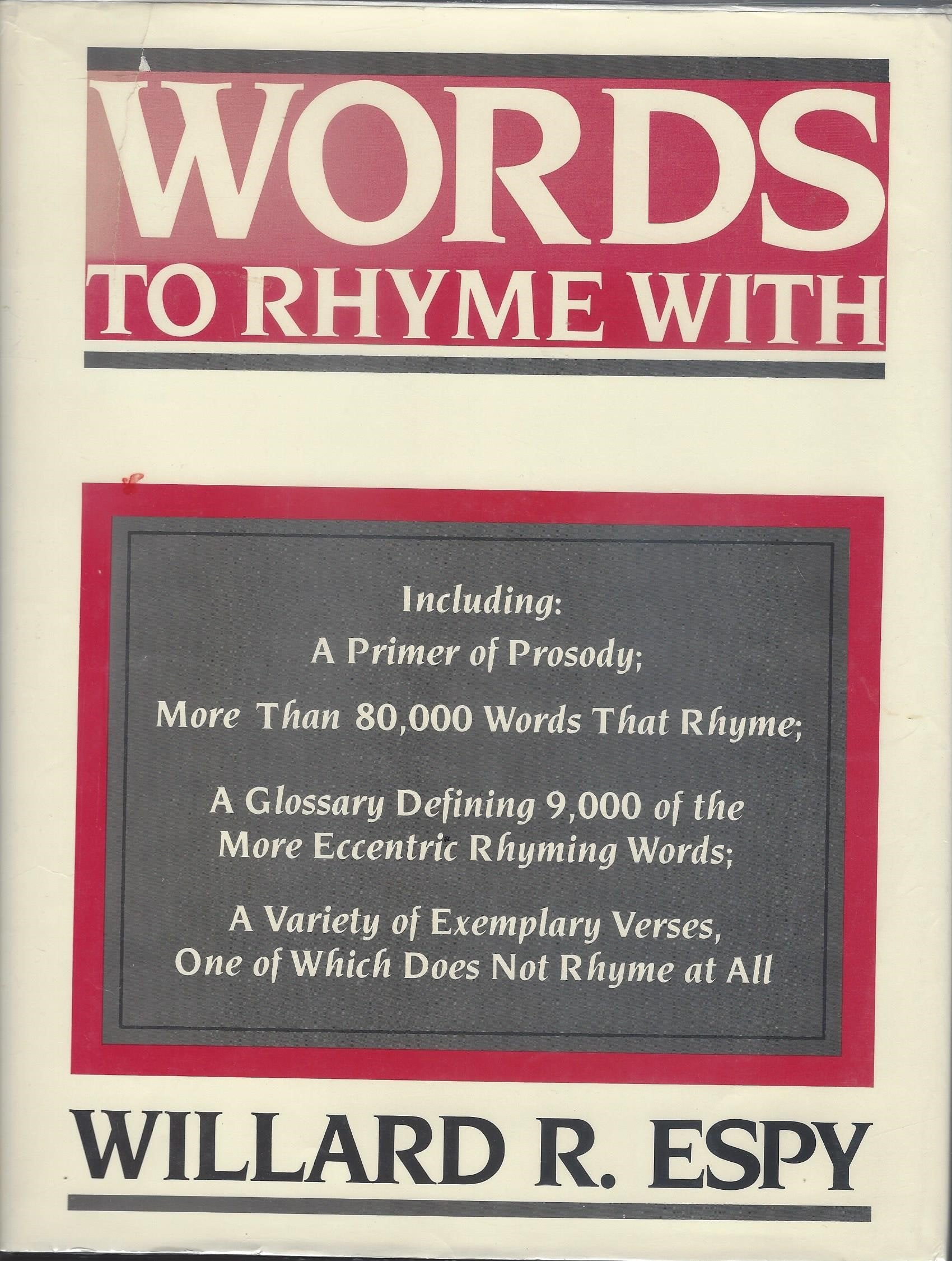 Words to Rhyme With: For Poets and Song Writers Media & Communication