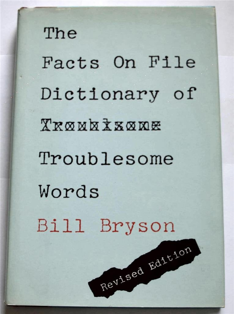 The Facts on File Dictionary of Troublesome Words Books