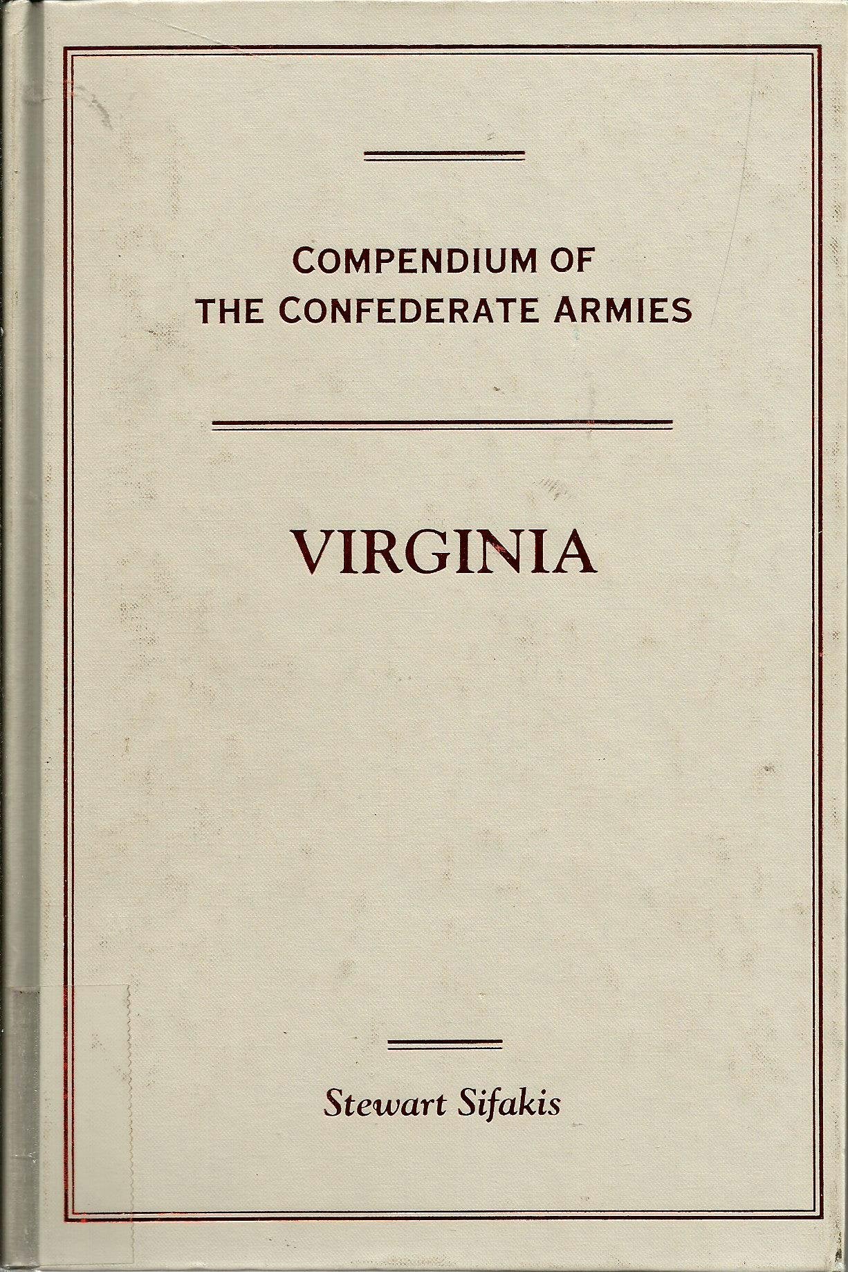 Compendium of the Confederate Armies: Virginia Social Sciences