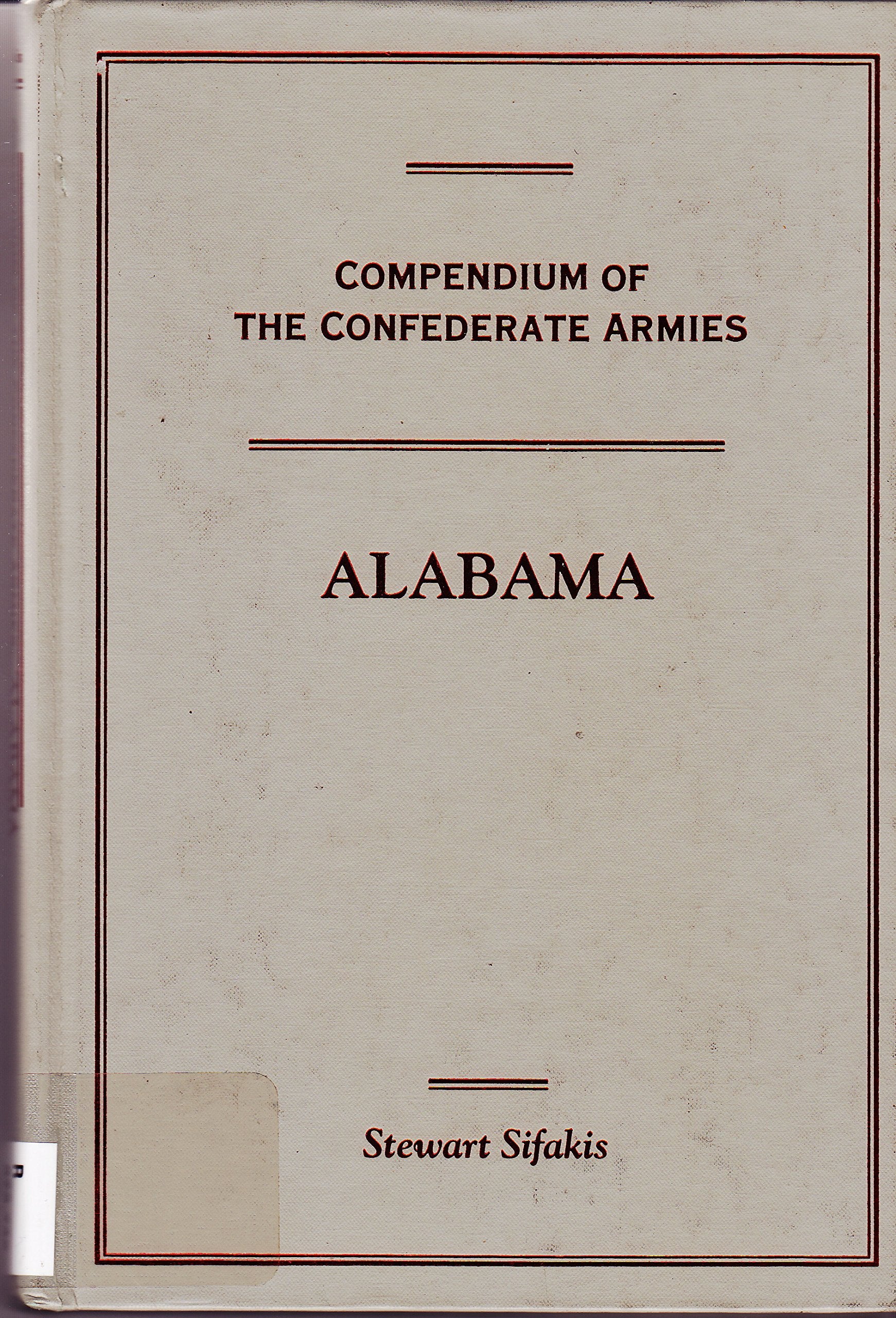 Compendium of the Confederate Armies: Alabama Social Sciences